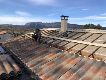 Rénovation toiture Aix en Provence